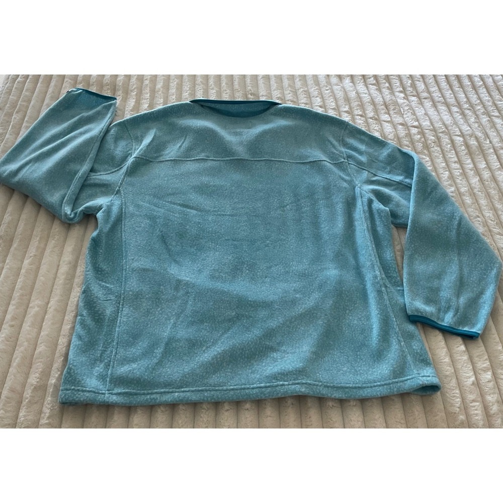 Chubbies Men's Aqua Speckled Fleece 1/4 Zip Pullover XX Large - Picture 5 of 8